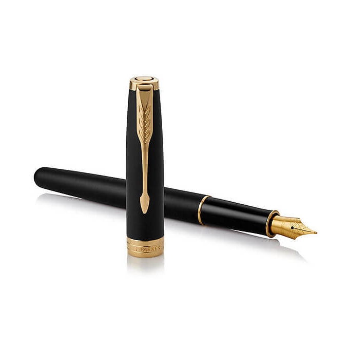 Parker Royal Sonnet Matte Black GT plnicí pero