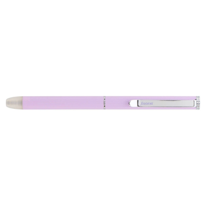 Filofax Clipbook Pastel Purple gumovací kuličkové pero