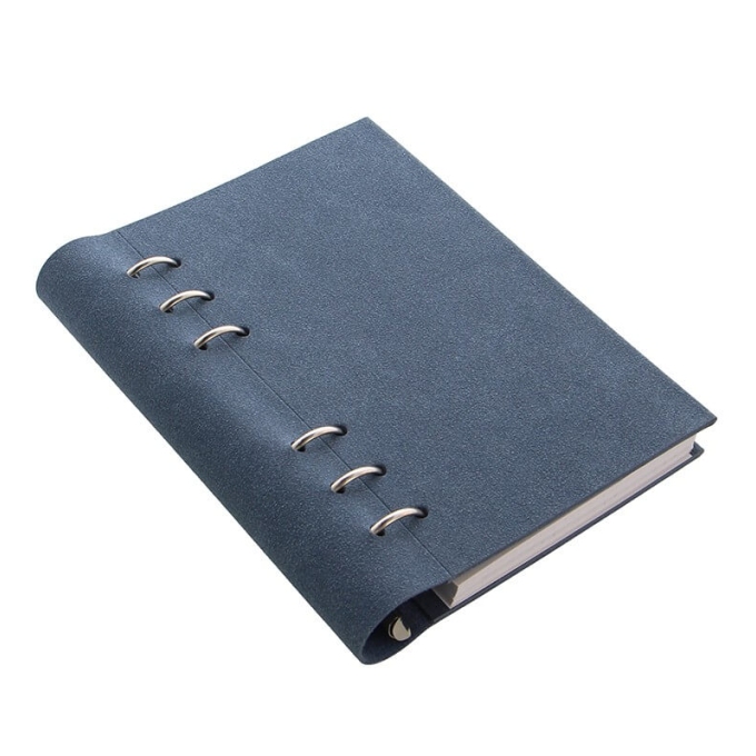 Filofax Clipbook A6 Architexture Blue Suede
