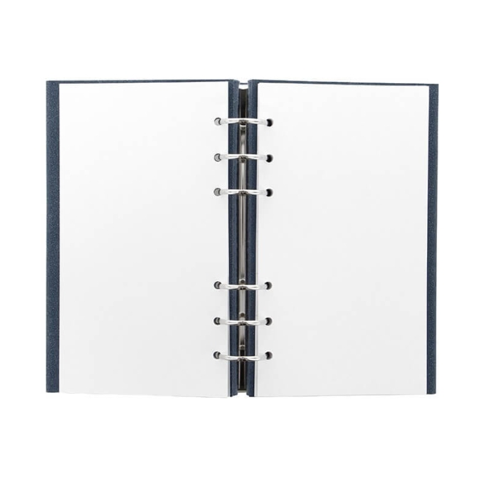 Filofax Clipbook A6 Architexture Blue Suede