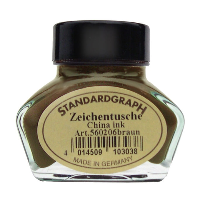 Standardgraph Brown kaligrafická tuš