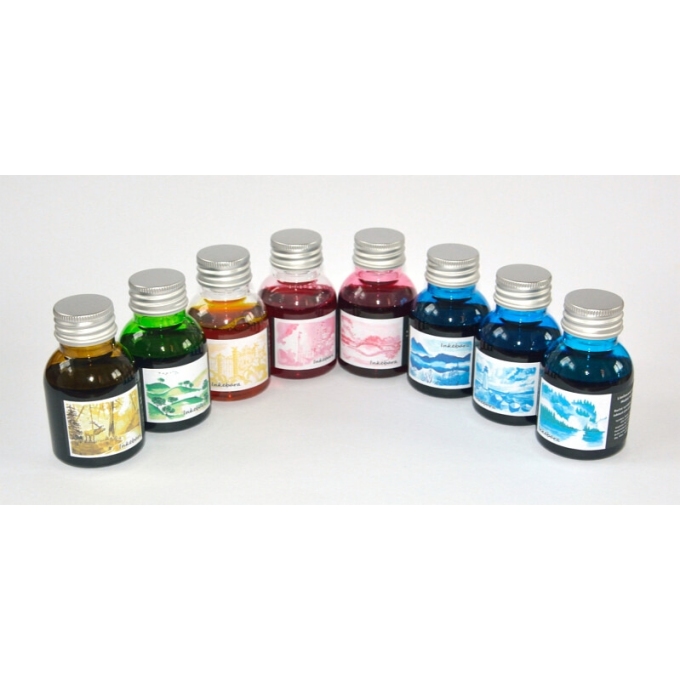 Inkebara LE Modrá večerní lahvičkový inkoust 60 ml