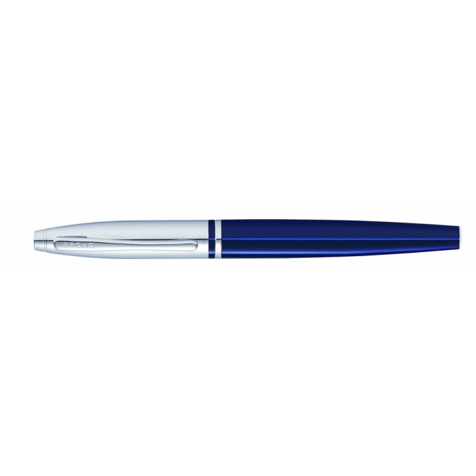Cross Calais Chrome and Blue Lacquer plnicí pero