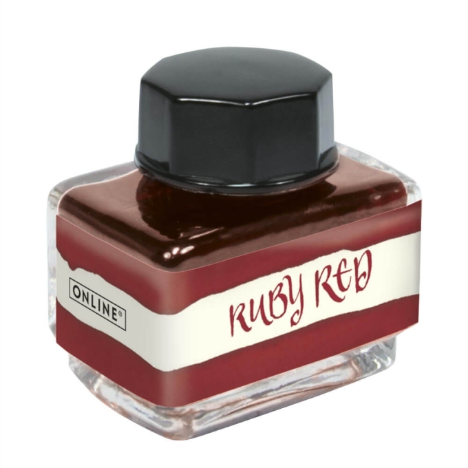 Online Ruby Red lahvičkový inkoust 15 ml
