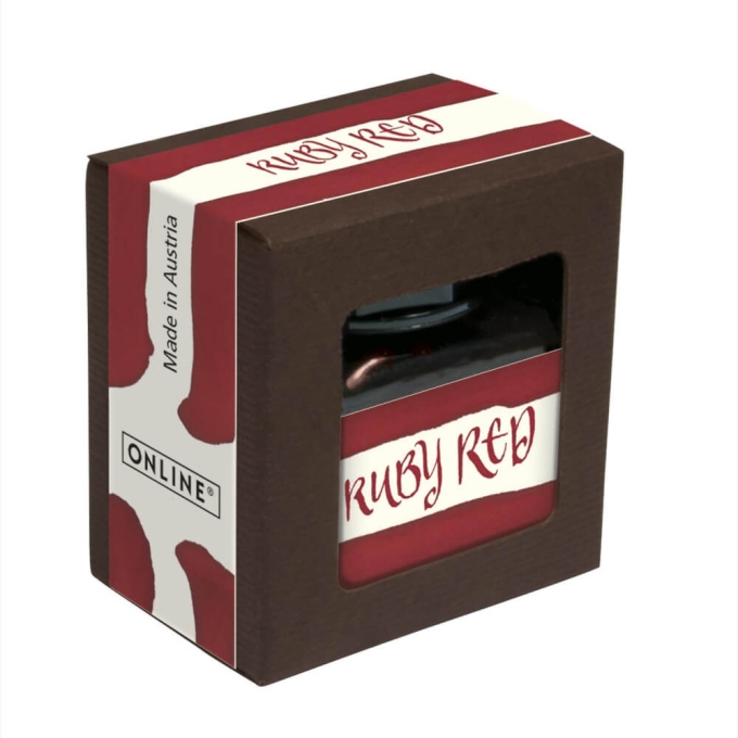 Online Ruby Red lahvičkový inkoust 15 ml