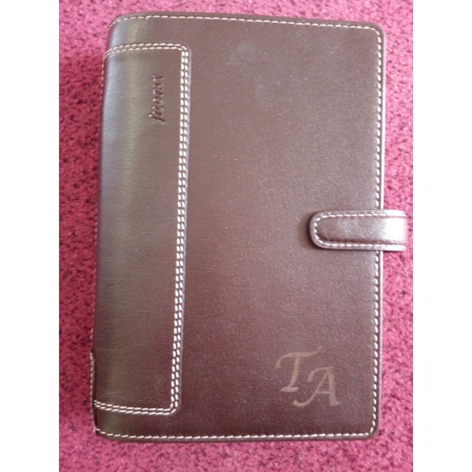 Filofax Holborn A5 hnědý diář