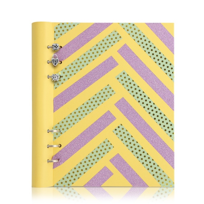 Filofax Clipbook A5 žlutý kreativní set