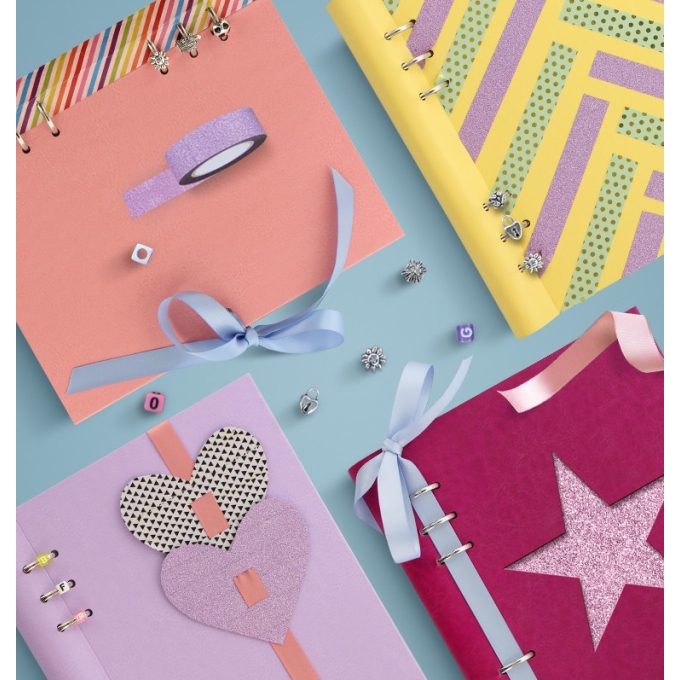 Filofax Clipbook A5 žlutý kreativní set