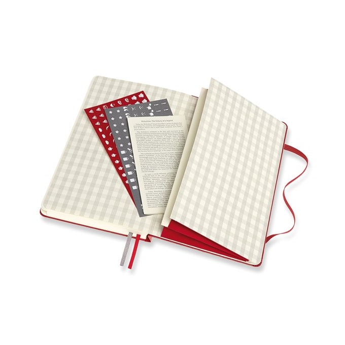Moleskine Passion Recipe Journal A5 červený zápisník