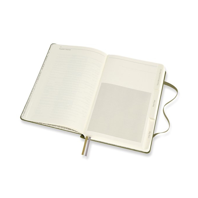 Moleskine Passion Travel Journal A5 khaki zápisník