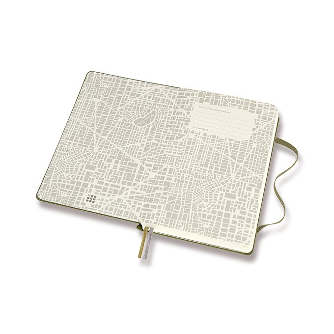 Moleskine Passion Travel Journal A5 khaki zápisník
