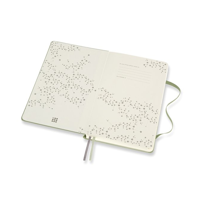 Moleskine Passion Wellness Journal A5 zelený zápisník