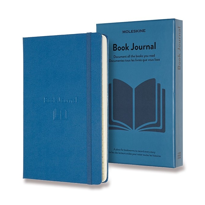 Moleskine Passion Books Journal A5 modrý zápisník
