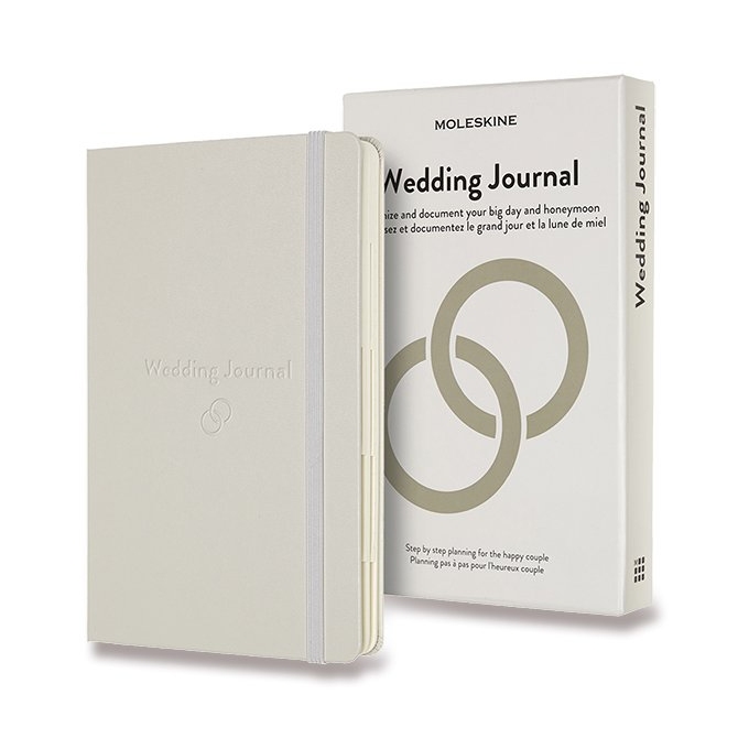 Moleskine Passion Wedding Journal A5 bílý zápisník