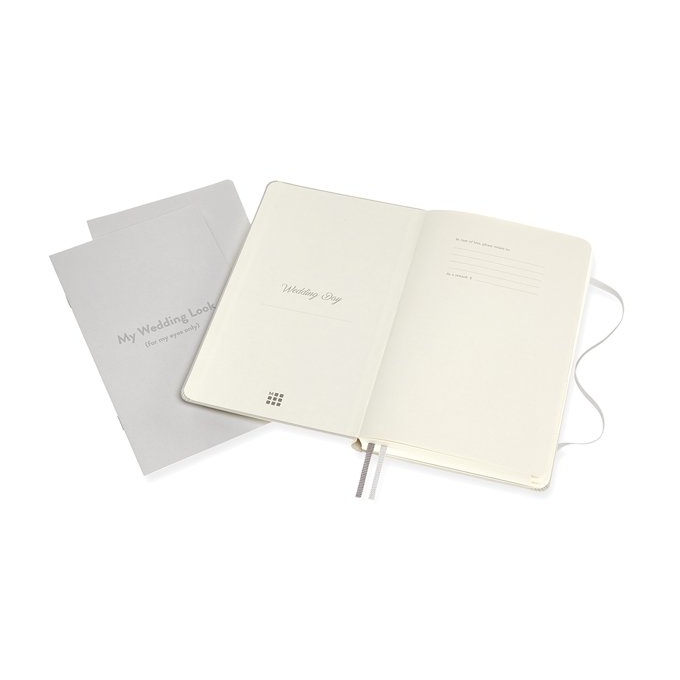 Moleskine Passion Wedding Journal A5 bílý zápisník