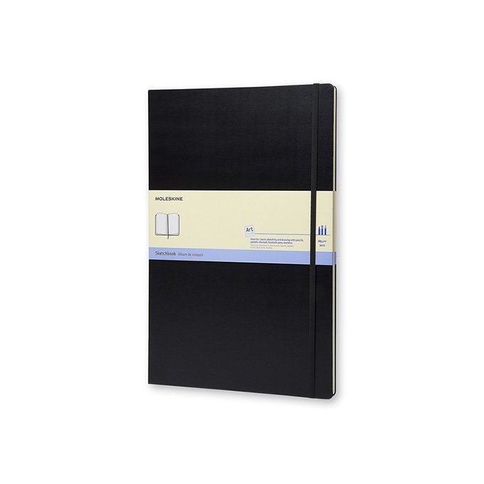 Skicář Moleskine A3 černý tvrdé desky