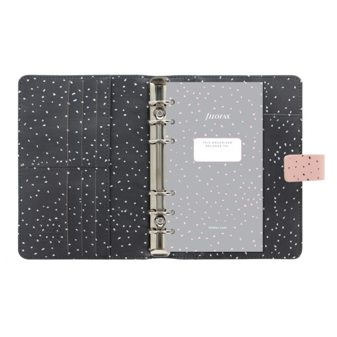 Filofax Confetti Rose Quartz osobní diář