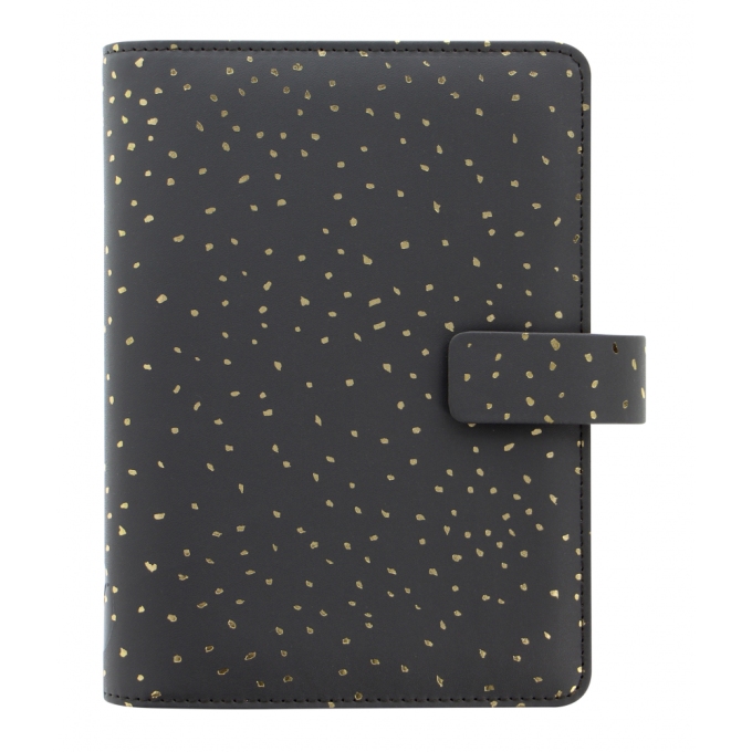 Filofax Confetti Charcoal osobní diář