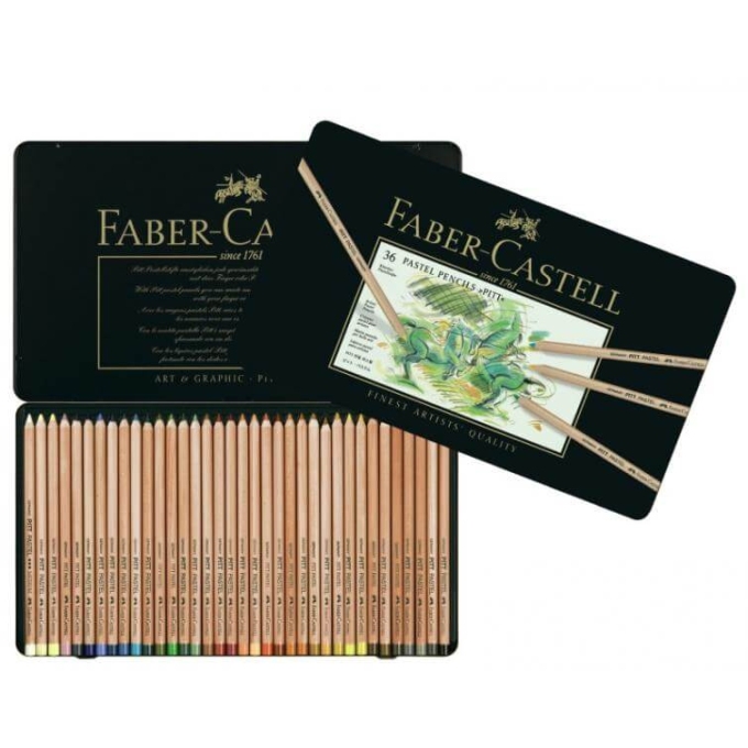 Pastelové tužky Faber Castell Pitt 36 ks