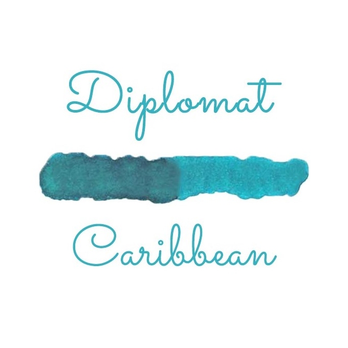 Diplomat Octopus Caribbean lahvičkový inkoust 30 ml