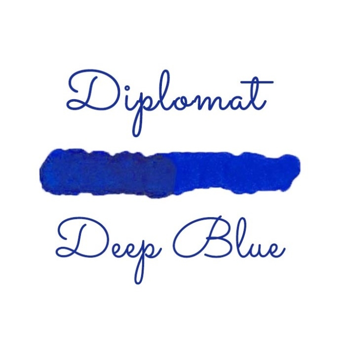 Diplomat Octopus Deep Blue lahvičkový inkoust 30 ml
