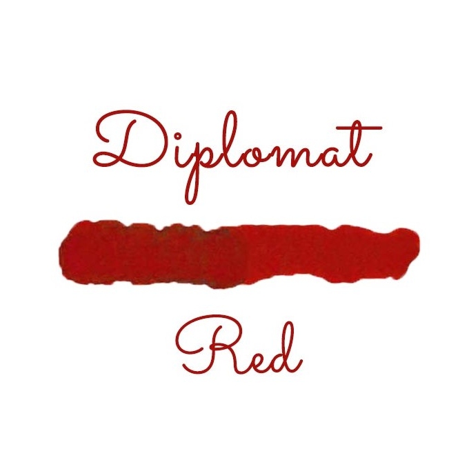 Diplomat Octopus Red lahvičkový inkoust 30 ml