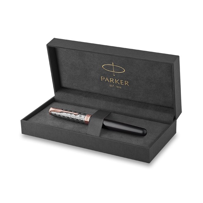 Parker Sonnet Premium Metal Grey PGT plnicí pero