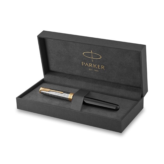 Parker Sonnet Premium Metal Black GT plnicí pero
