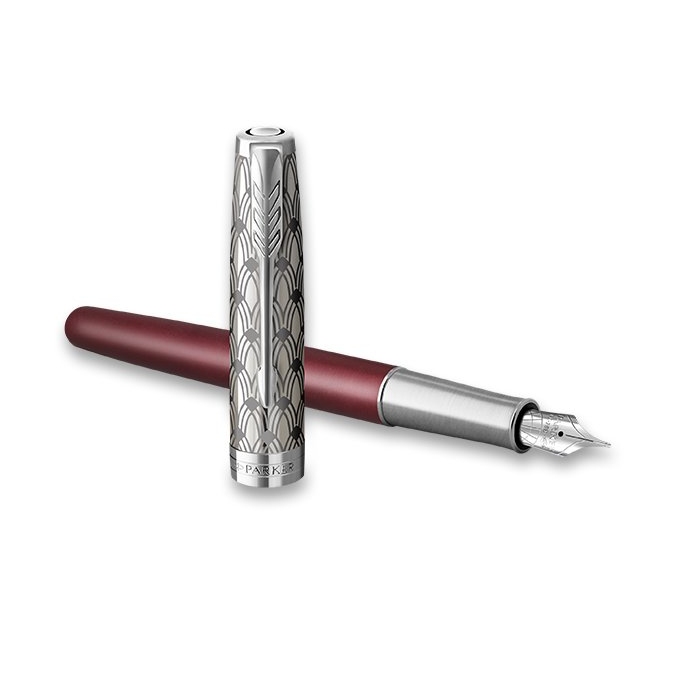 Parker Sonnet Premium Metal Red CT plnicí pero