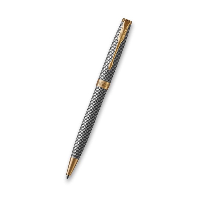 Parker Royal Sonnet Deluxe Silver Chiselled GT kuličkové pero