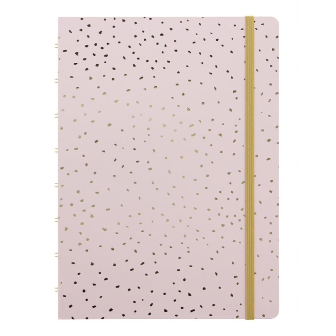 Filofax Confetti Rose Quartz A5 zápisník