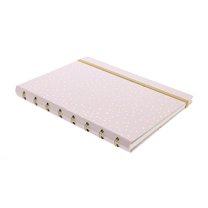 Filofax Confetti Rose Quartz A5 zápisník