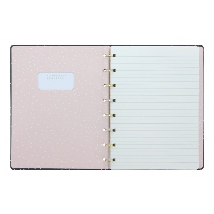 Filofax Confetti Rose Quartz A5 zápisník