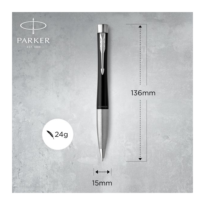 Parker Urban Twist Muted Black CT kuličkové pero
