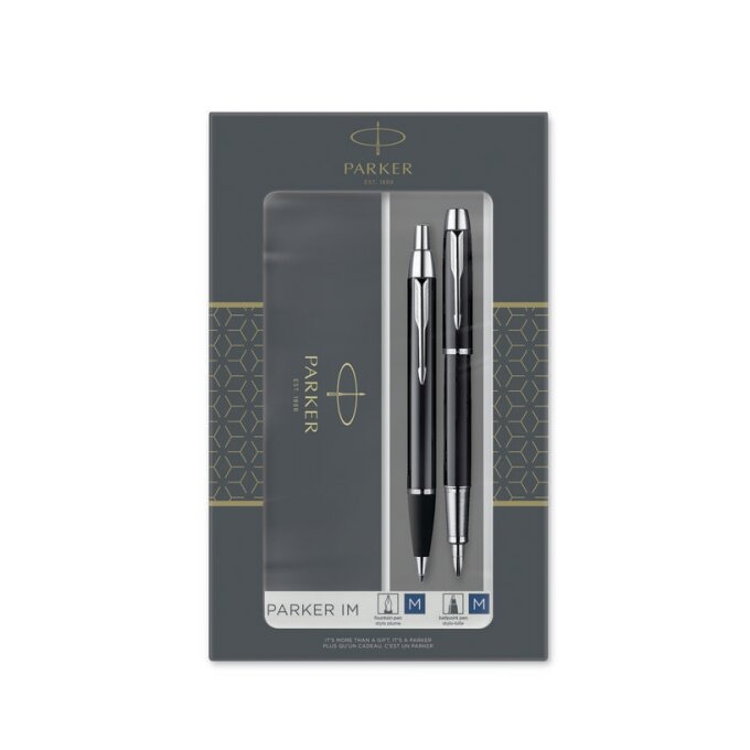 Parker I.M. Black CT sada plnicího a kuličkového pera