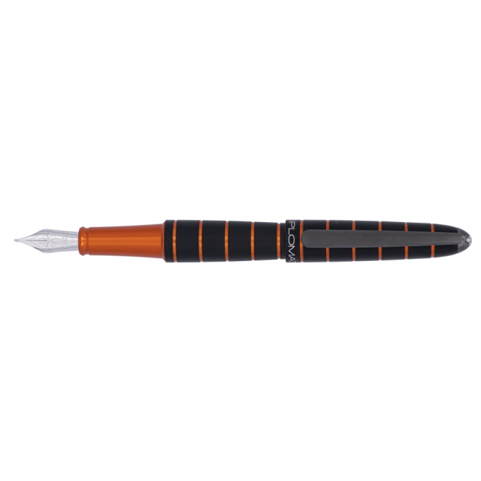 Diplomat Aero Elox Ring Black/Orange plnicí pero