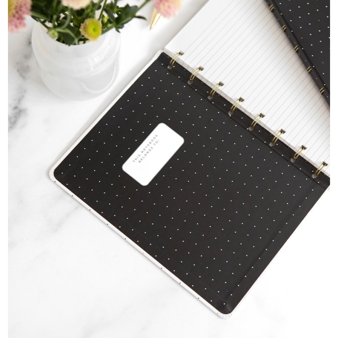 Filofax Moonlight White A5 zápisník