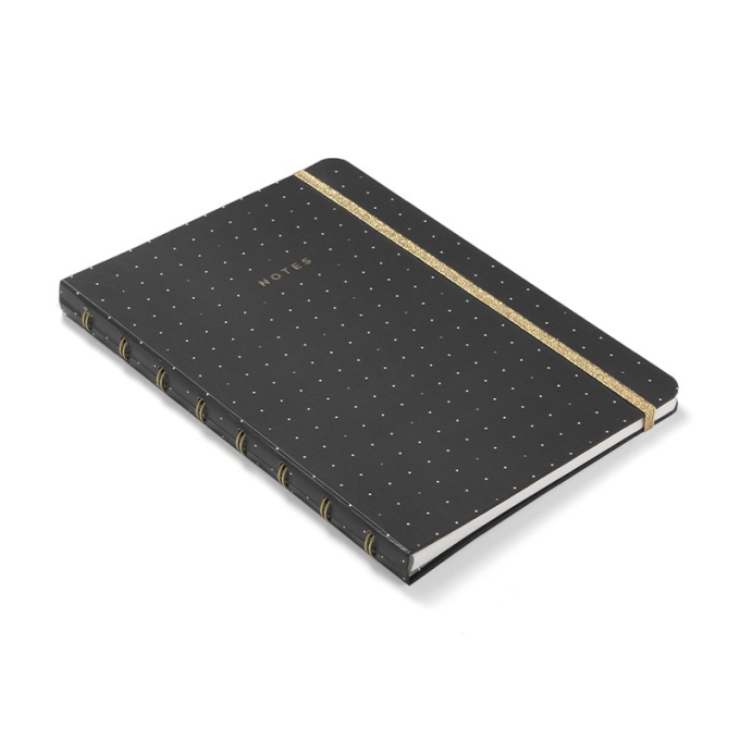 Filofax Moonlight Black A5 zápisník
