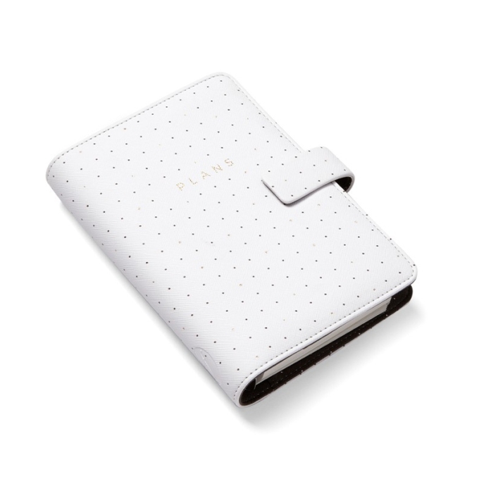 Filofax Moonlight Osobní bílý diář