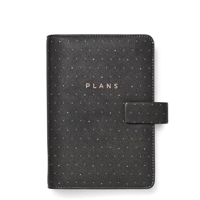 Filofax Moonlight Osobní černý diář