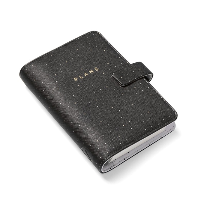 Filofax Moonlight Osobní černý diář