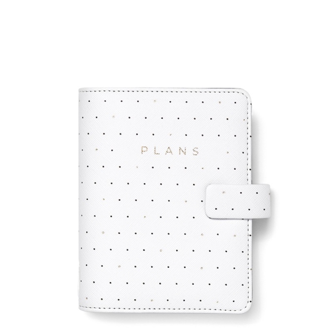 Filofax Moonlight Kapesní bílý diář