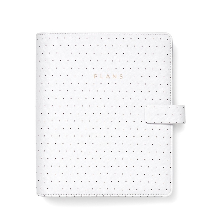 Filofax Moonlight A5 bílý diář