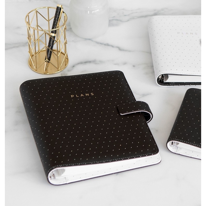 Filofax Moonlight A5 černý diář