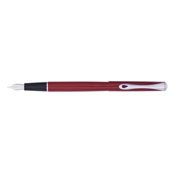 Diplomat Traveller Dark Red plnicí pero