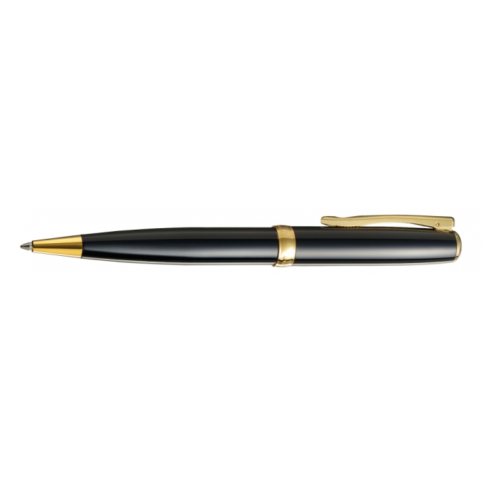 Diplomat Excellence A2 Black Lacquer Gold kuličkové pero