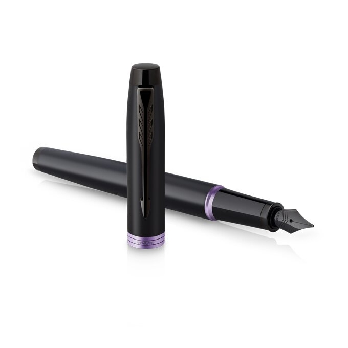 Parker Royal I.M. Vibrant Rings Amethyst Purple plnicí pero