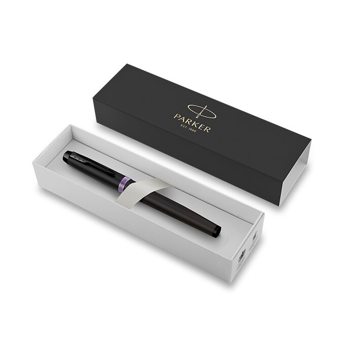 Parker Royal I.M. Vibrant Rings Amethyst Purple plnicí pero