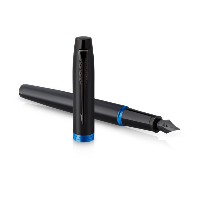 Parker Royal I.M. Vibrant Rings Marine Blue plnicí pero