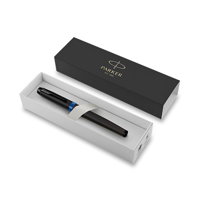 Parker Royal I.M. Vibrant Rings Marine Blue plnicí pero